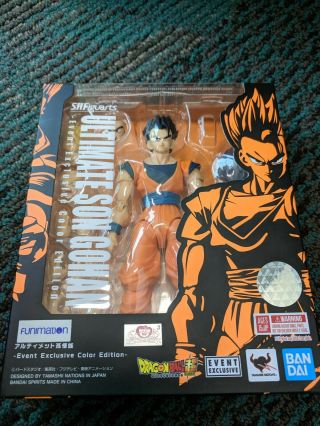 Bluefin Tamashii Nations Ultimate Son Gohan Figure Sdcc Comic Con 2019 Exclusive