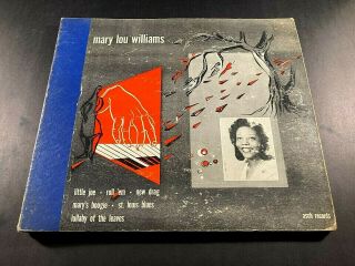 78 Rpm Set Mary Lou Williams On Asch 1944 Ruth Gikow Cover