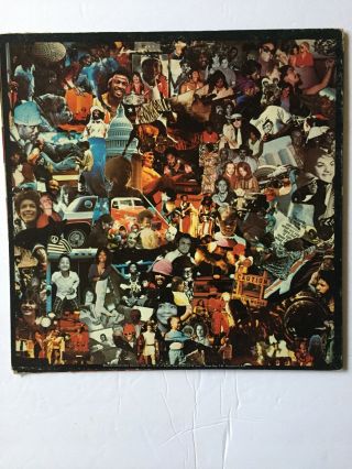 Sly and the Family Stone There ' s A Riot Going On Lp - 1st Press w/lyric sheet VG, 2