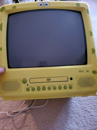 Spongebob Squarepants Tv With Dvd Player And Remote