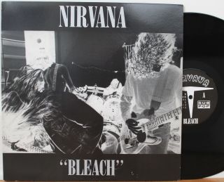 Nirvana Bleach Lp (sub Pop Sp 34) Vg,  Vinyl