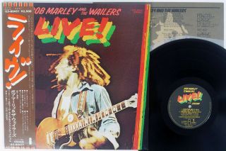 Bob Marley And The Wailers Live At The Lyceum Island Ils - 80451 Japan Obi Lp