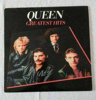 Vintage Queen " Greatest Hits " Vinyl Album Lp 5e - 564 1981 Classic Rock Elektra