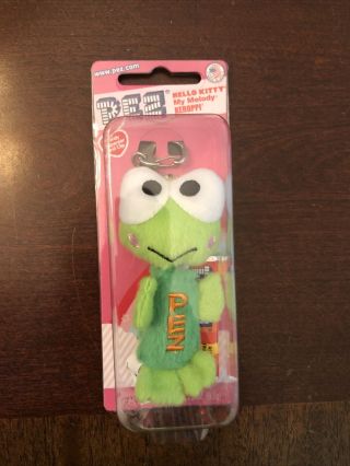 Hello Kitty Plush Keroppi Pez Dispenser & Clip Sanrio Keroppi Gift