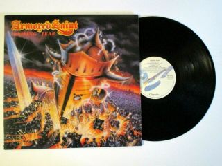 Armored Saint Raising Fear Lp 1987 Vinyl Nm John Bush Anthrax