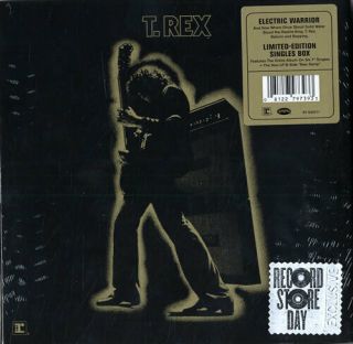 T.  Rex - Electric Warrior - Complete 7 " Singles Box - Rsd 2012 Ltd.  Edition