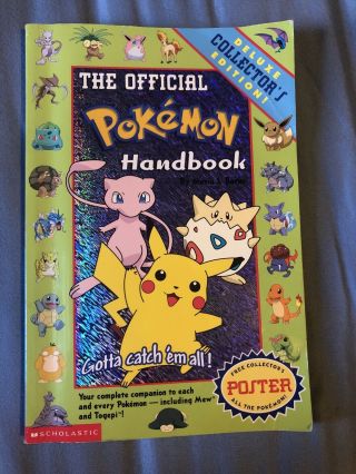 The Official Pokemon Handbook Deluxe Collector 