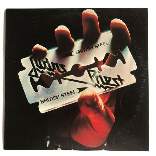 Judas Priest - British Steel Orig.  1980 1st Press Columbia Jc 36443 Ex Vinyl