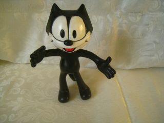 Felix The Cat 5 " Bendy Bendable Cartoon Character Figure C.  1980 