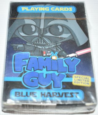 Family Guy Star Wars Blue Harvest Playing Cards &