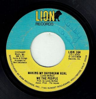 We The People Making My Daydrem Real Lion 70’s Northern Soul Hear Mp3