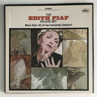Edith Piaf: The Edith Piaf Deluxe Set,  3 - Record Set,  Vinyl Lp Dtcl 2953.