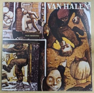 Van Halen - Fair Warning - 180 Gram Lp Vinyl Record - - Hard Rock