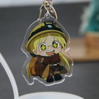 Anime Made In Abyss Riko Acrylic Keychain Keyring