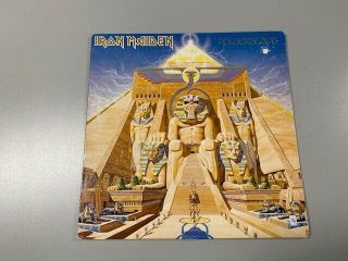 Iron Maiden - Powerslave 1984 Vinyl Lp Emi Records Ej2402001