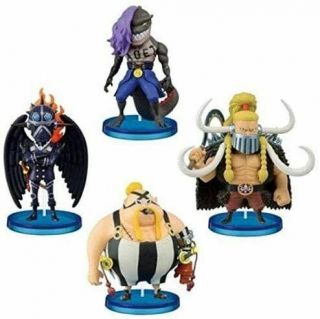 Op One Piece World Collectable Figure Beast Pirates 1 4 Set [king Queen Jack]