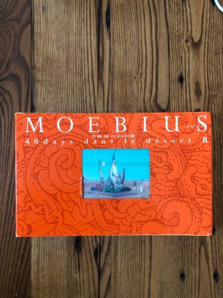 Moebius 40 Days Dans Le Desert B Illustration Art Book First Edition Rare