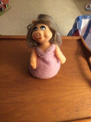 Miss Piggy Bean Bag Plush Muppets Fisher Price 7 Inch 867