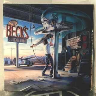 Jeff Beck Guitar Shop Lp 1989 Epic Orig Us Press Nm - / Ex Bozzio Hymas