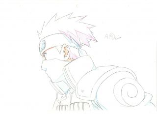 Naruto Shippuden Kakashi Genga Douga Production Anime Sketch Art Not Cel 96