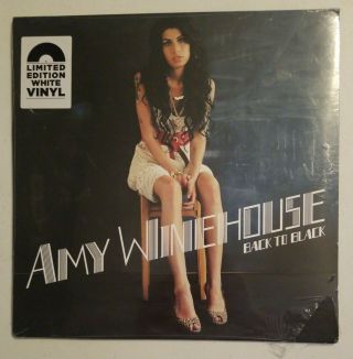 Amy Winehouse - Back To Black Limited Eidtino White Vinyl Lp Record