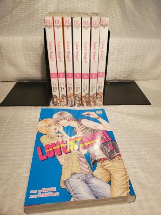 Love Stage Vol.  1 - 7 Eiki Eiki Taishi Zaou Yaoi Manga English