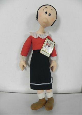 Vintage 1985 Popeye,  Olive Oil,  Sweet Pea Character Doll Presents 2