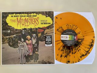 The Munsters [lp] (pumpkin Orange With Black Splatter Vinyl Ltd To 500)