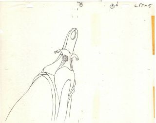A Cosmic Christmas 1977 Animation Alien Magi Hand Drawn Pencil / Cbc Television