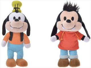 Disney Store Japan Plush Nuimos Goofy & Max Goofy 