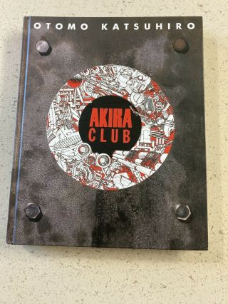 Akira Club Katsuhiro Otomo Illustration Art Book 1995 Japan