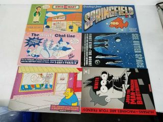 The Simpsons & Futurama Rocket Usa 10.  5x15.  5 " Metal Collectible Posters