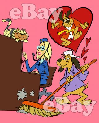Rare Hong Kong Phooey Valentines Day Cartoon Tv Photo Hanna Barbera Studios