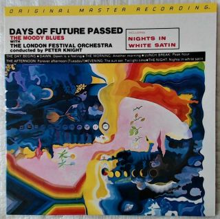 Mfsl 1 - 042 Days Of Future Passed - The Moody Blues - Lp With Inserts - Play Graded