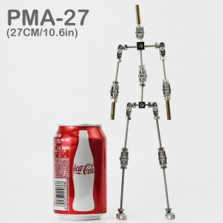 Pma - 27 27cm Professional Steel Diy Armature Kit For Stop Motion Character Puppet