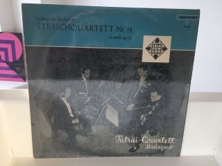 Tatrai Quartet Budapest - Beethoven String Quartet 14 - Telefunken Ble 14082