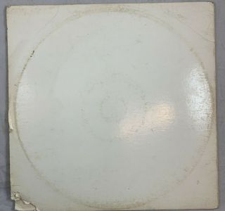 THE BEATLES 2 X LP WHITE ALBUM ON WHITE VINYL AND LYRIC ART POSTER 2