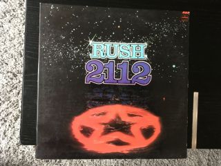 Rush 2112 - (vinyl Lp 1976) Mercury Records Pressing Vinyl