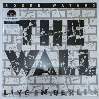 Roger Waters Of Pink Floyd - The Wall Live In Berlin - 2lp Clear Vinyl Rsd 2020