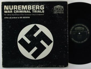 V/a " Nuremberg War Criminals Trial " Lp Forum