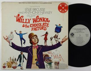 Leslie Bricusse " Willy Wonka & The Chocolate Factory " Lp Paramount Soundtrack