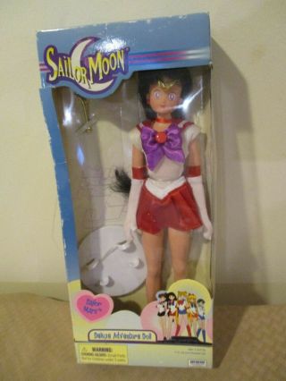 2000 Sailor Moon 11.  5  Sailor Mars Deluxe Adventure Doll Irwin Toy 3925