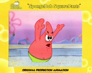 Sale " The Very Best " Spongebob Production Cel 6468 " Valentine 