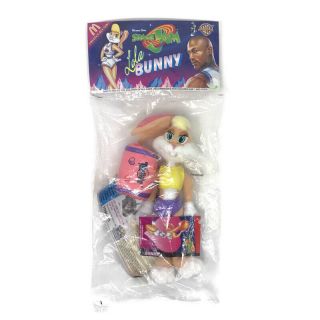 1996 Mcdonalds Looney Tunes Space Jam Lola Bunny Plush Doll In Bag Vtg