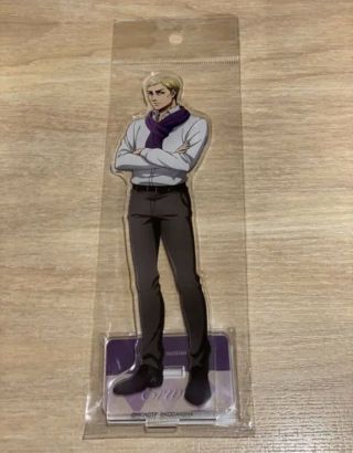 Attack On Titan Erwin Pop Up Store Limited Big Acrylic Stand Figure Japan Anime