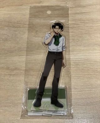 Attack On Titan Levi Pop Up Store Limited Big Acrylic Stand Figure Japan Anime