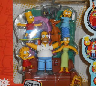 The Simpsons Couch Gag Deluxe Boxed Set – Nib - Rare