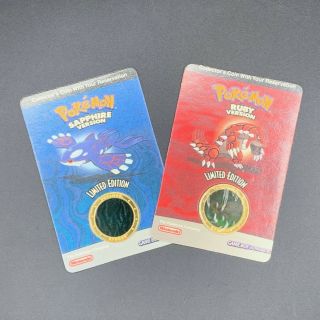 Limited Edition Pokemon Ruby & Saphire Collector 