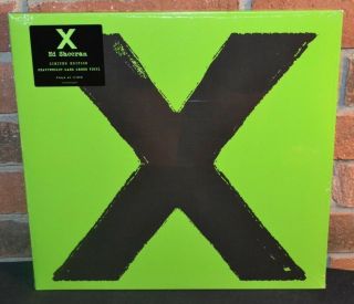 Ed Sheeran - X Multiply,  Ltd Import 2lp 180g Dark Green Vinyl 45rpm Gatefold