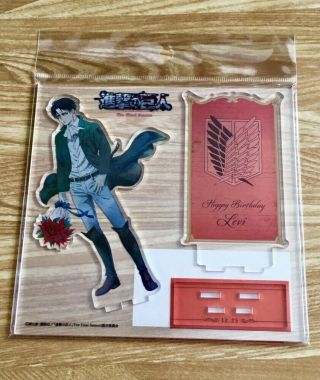 Attack On Titan Mappa Showcase Acrylic Stand Levi Ackerman Event Only Japan